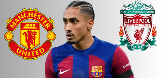 مانشستر يونايتد وليفربول يتسابقان لضم رافينيا و من سينجح في التعاقد مع جناح برشلونة قبل سوق الانتقالات الصيفية؟